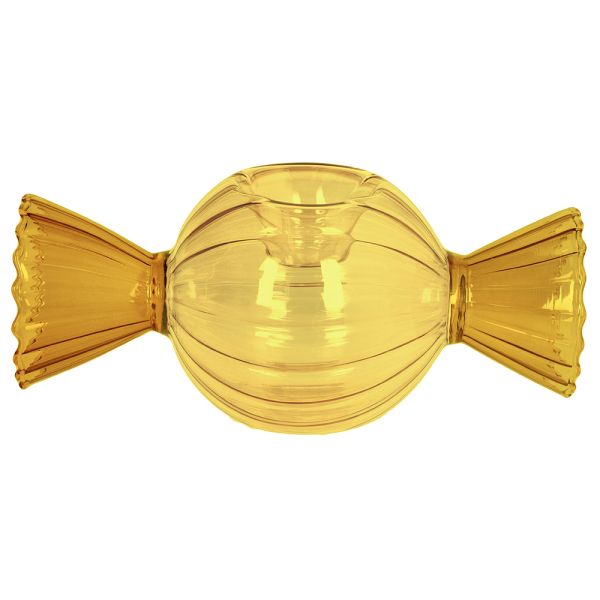 portacandela caramella giallo