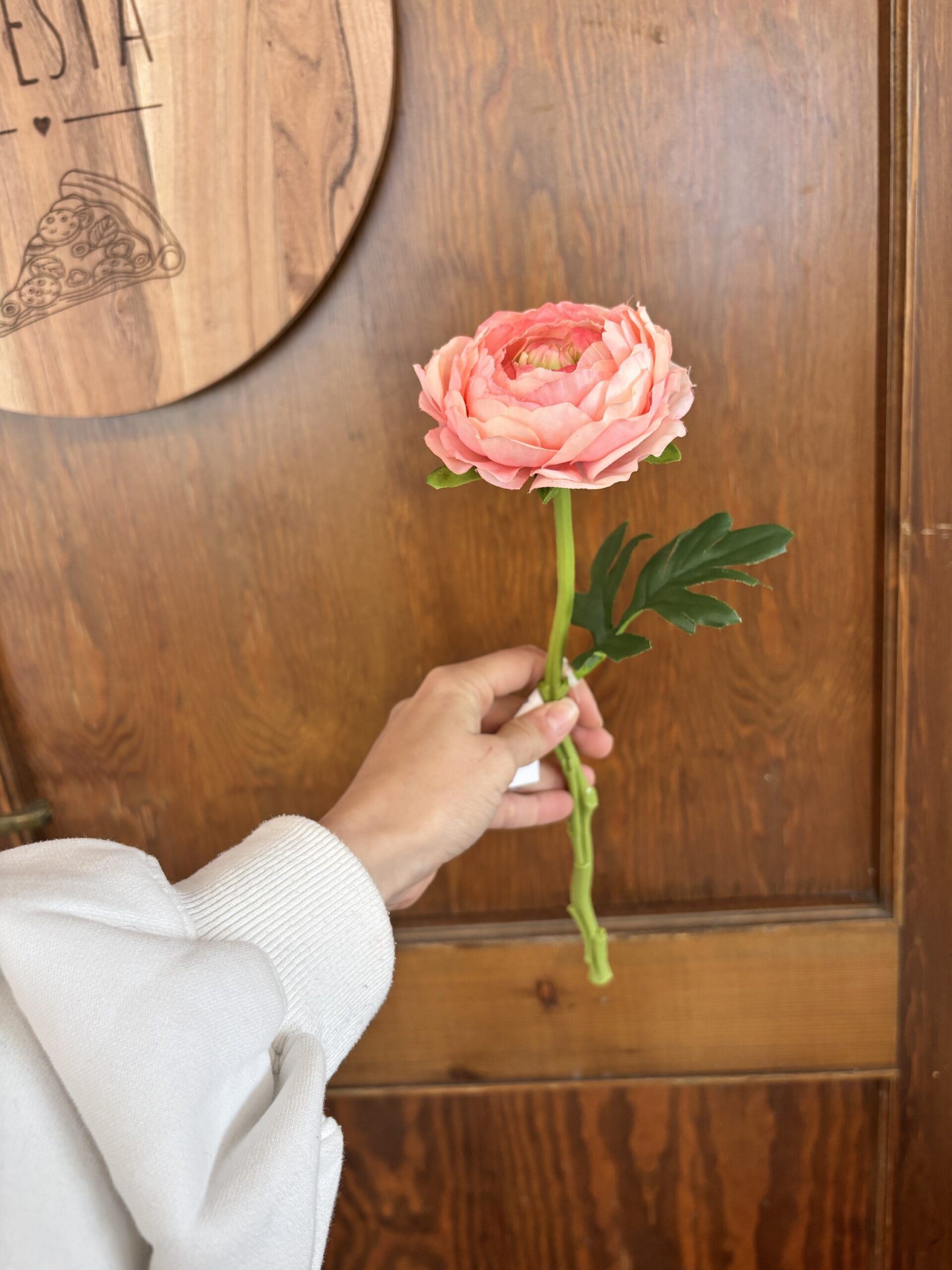 Ranuncolo rosa 30 cm
