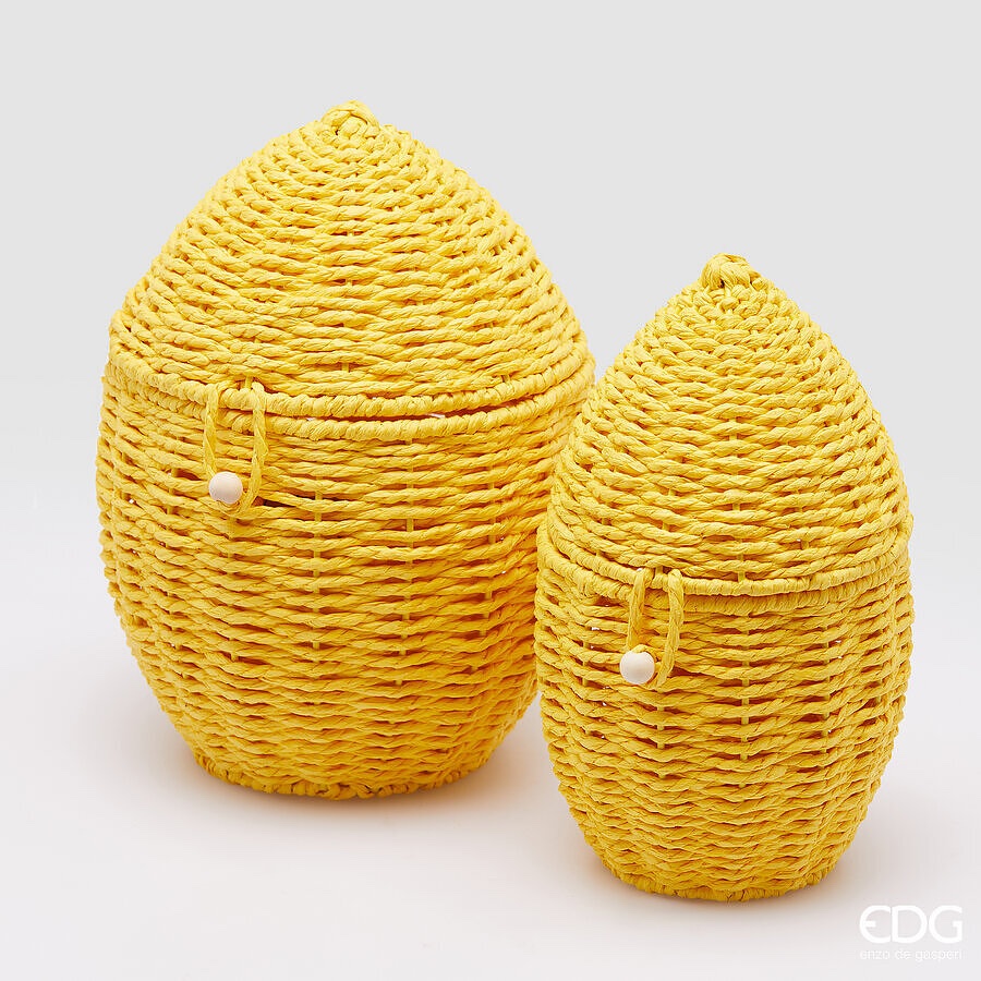 Cesto uovo giallo