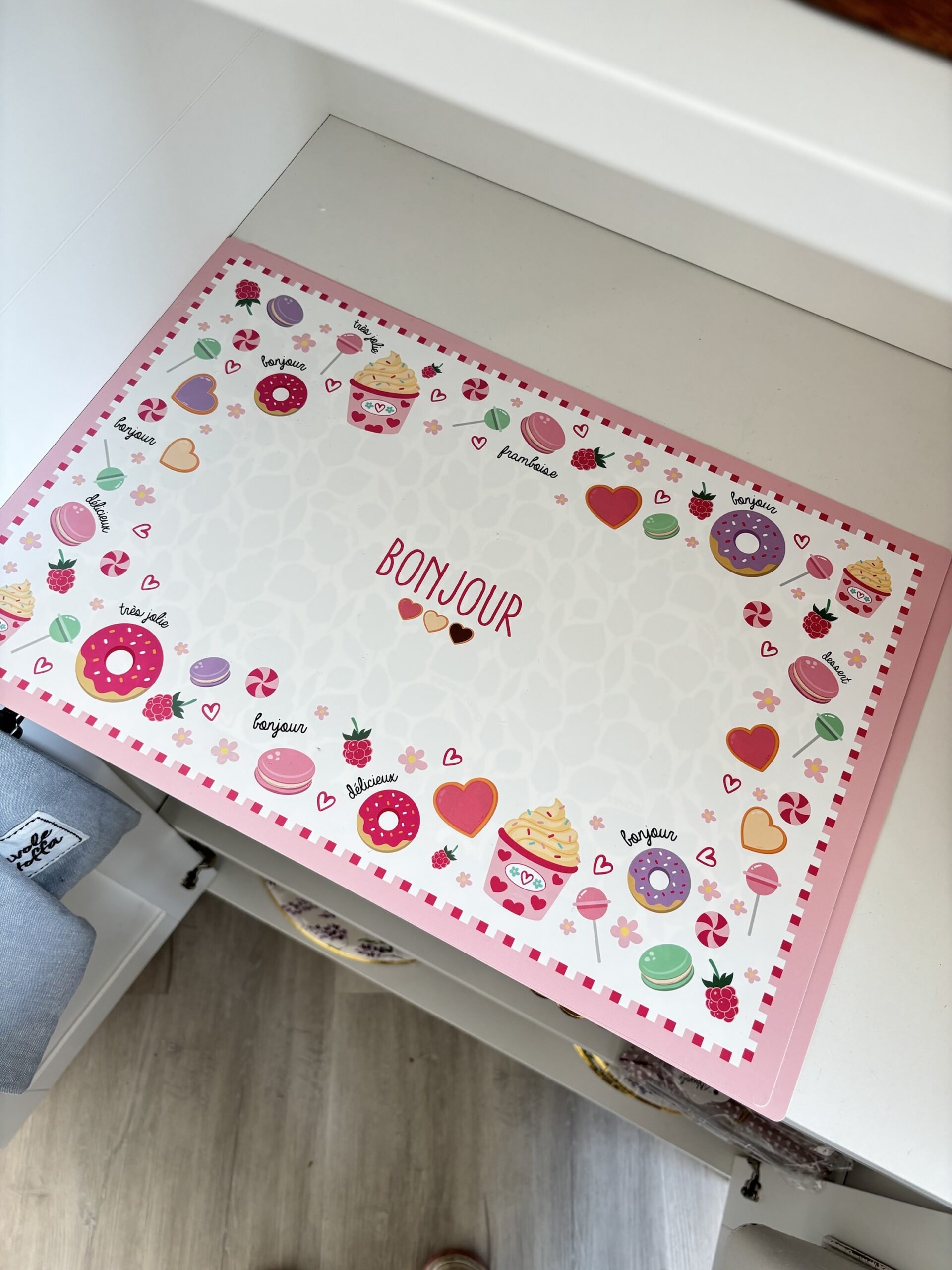 Tovaglietta plastificata candy