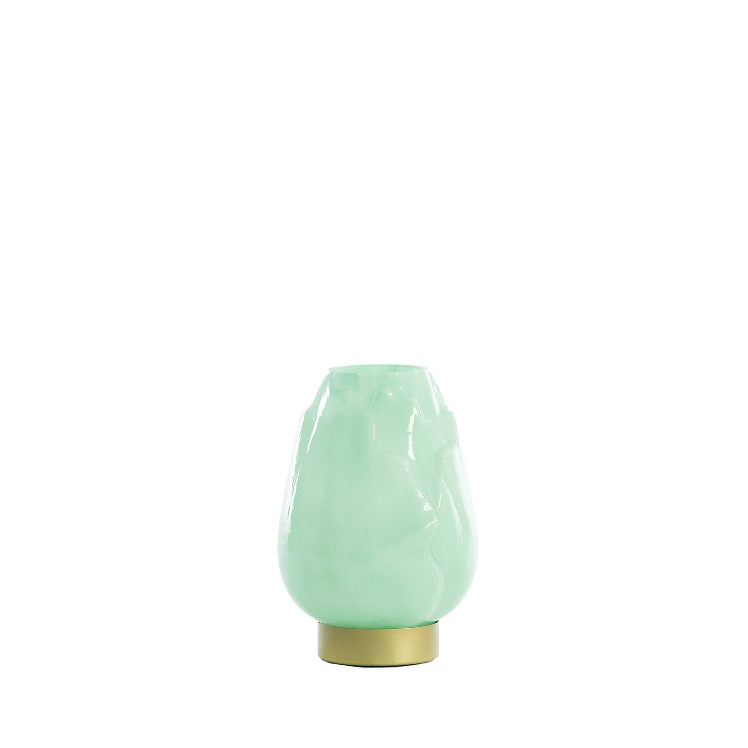 Lampada da tavolo verde tiffany piccola