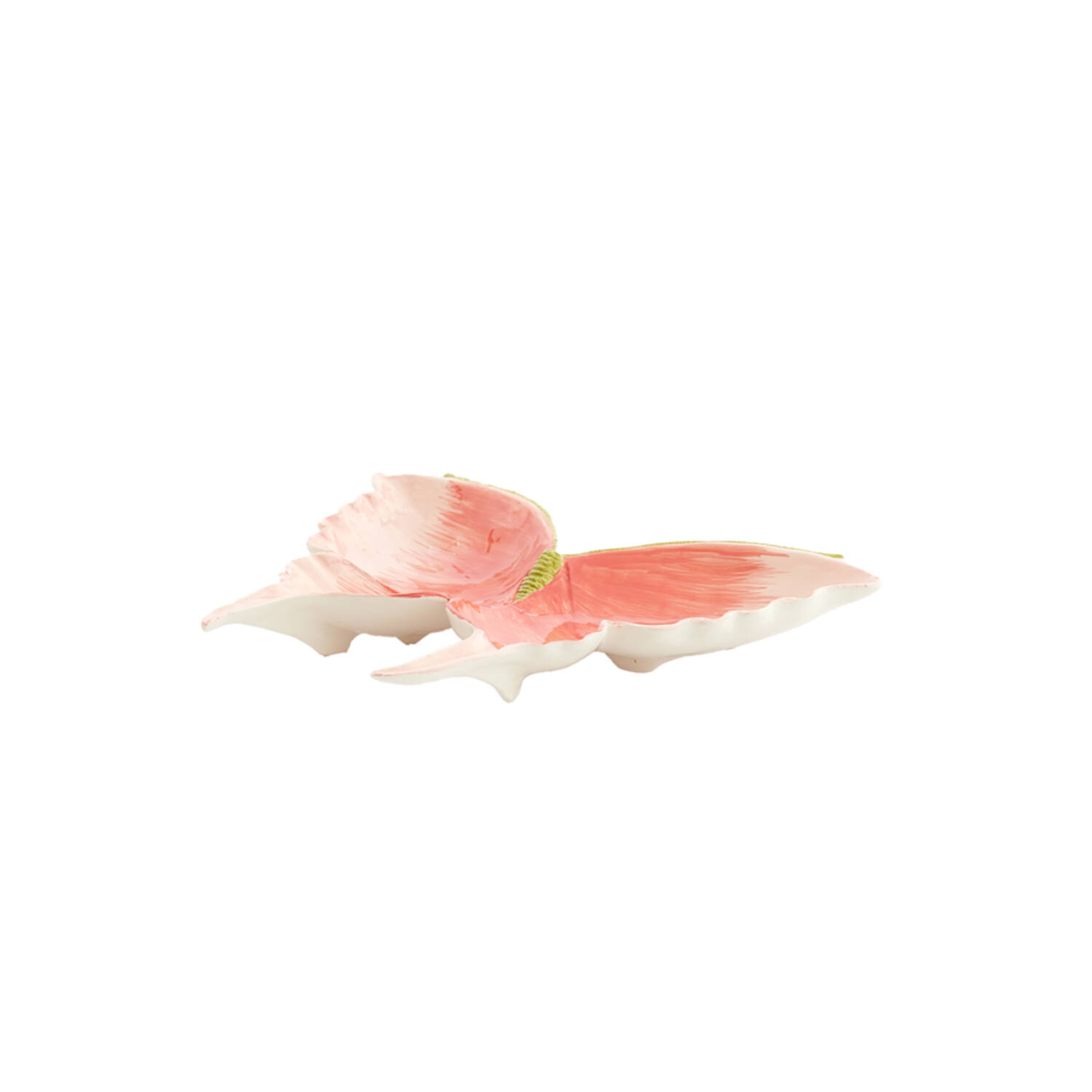 Piatto farfalla rosa 26.5 cm