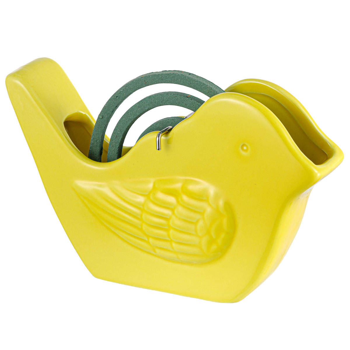 porta zampirone uccellino giallo