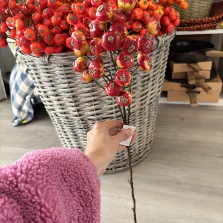 Ramo bacche rosso scuro