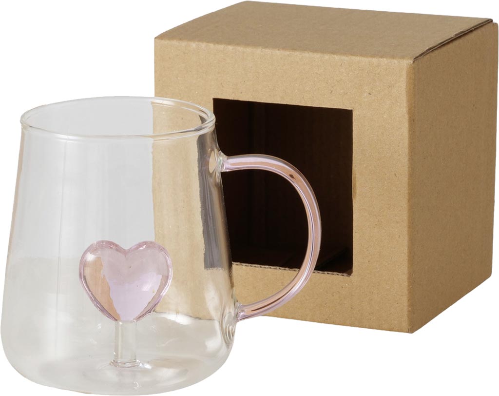 Bicchiere con manico cuore