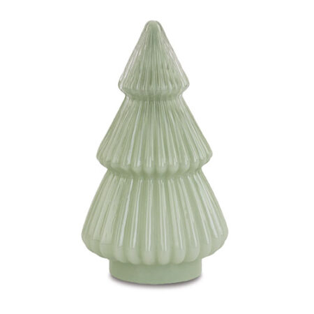 Albero vetro verde H29 cm
