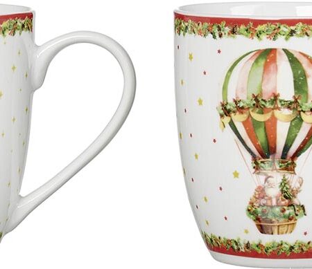 Mug nostalgie mongolfiera/giostrina