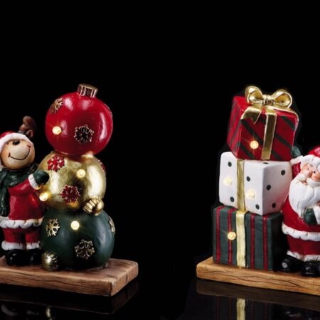 DECORAZIONE RENNA/BABBO