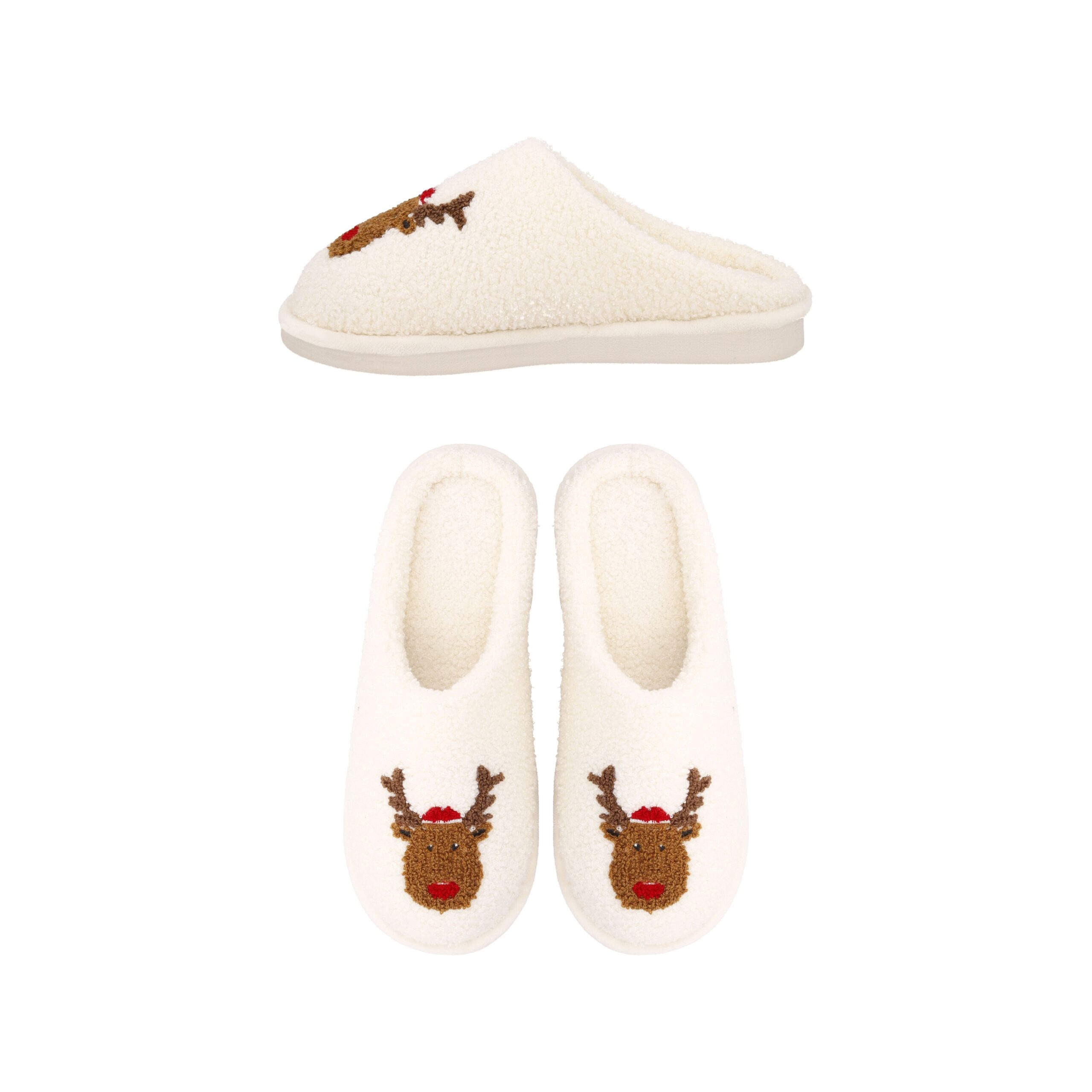 pantofole donna renna