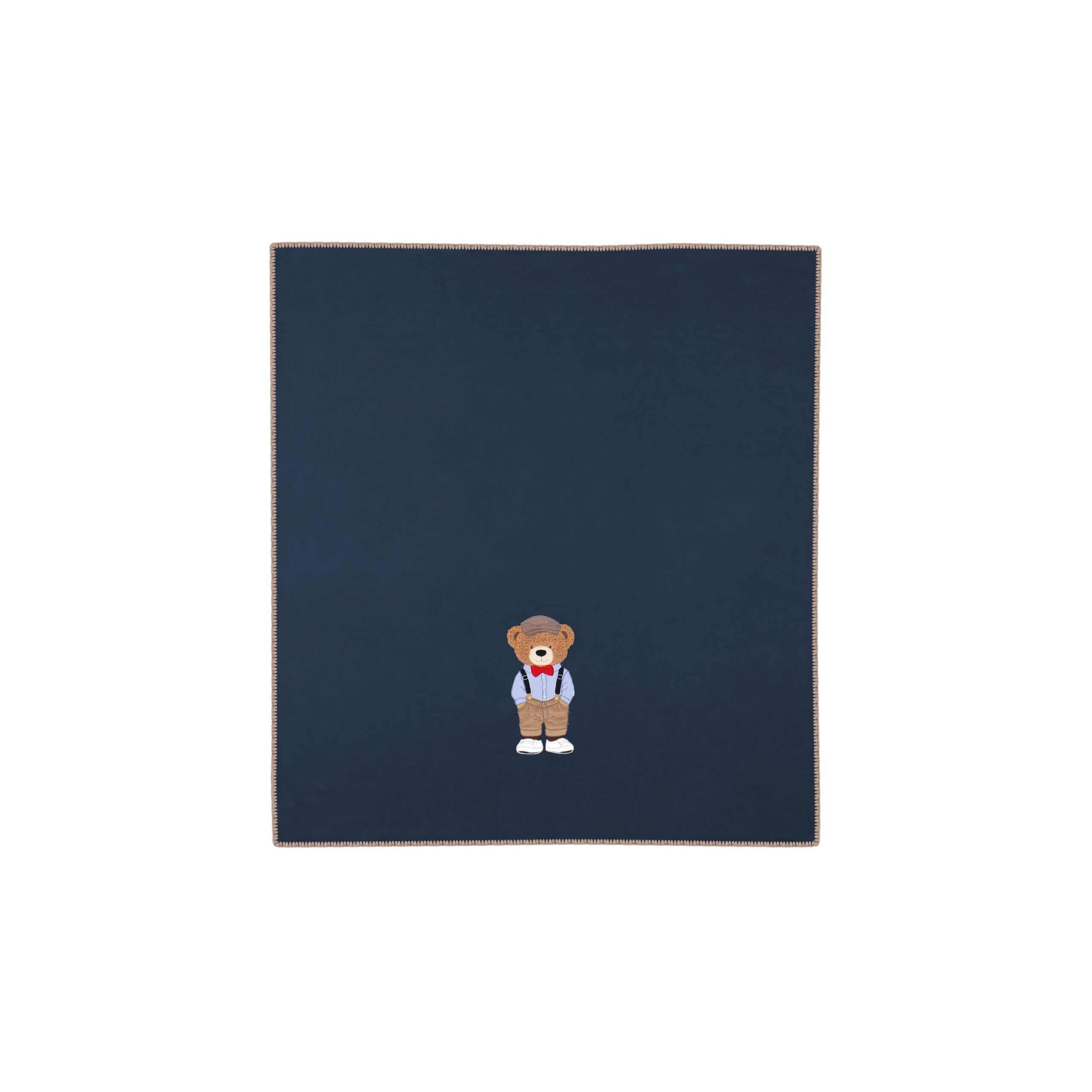 Plaid orsetto blu