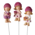 Decorazione per vaso lampone