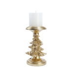 Candeliere albero oro H25,5 cm