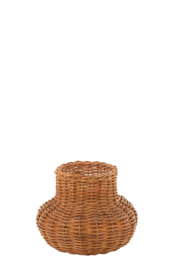 Cesto vaso rattan
