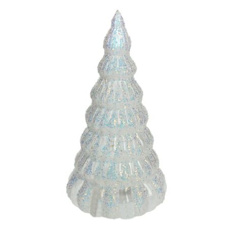 albero bianco con led