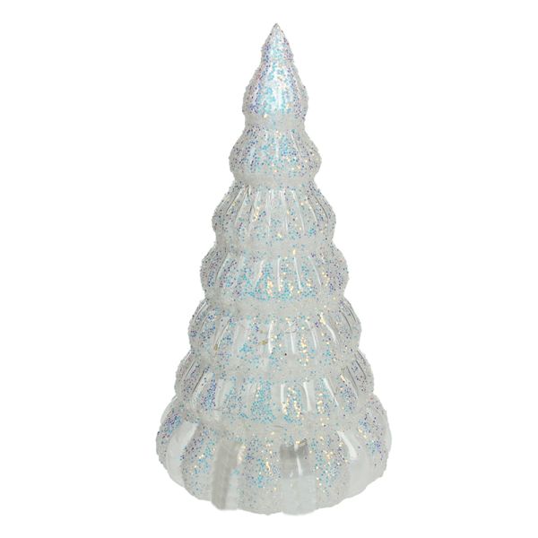 albero bianco con led