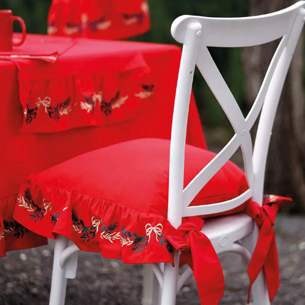 Cuscino sedia Fancy con lacci