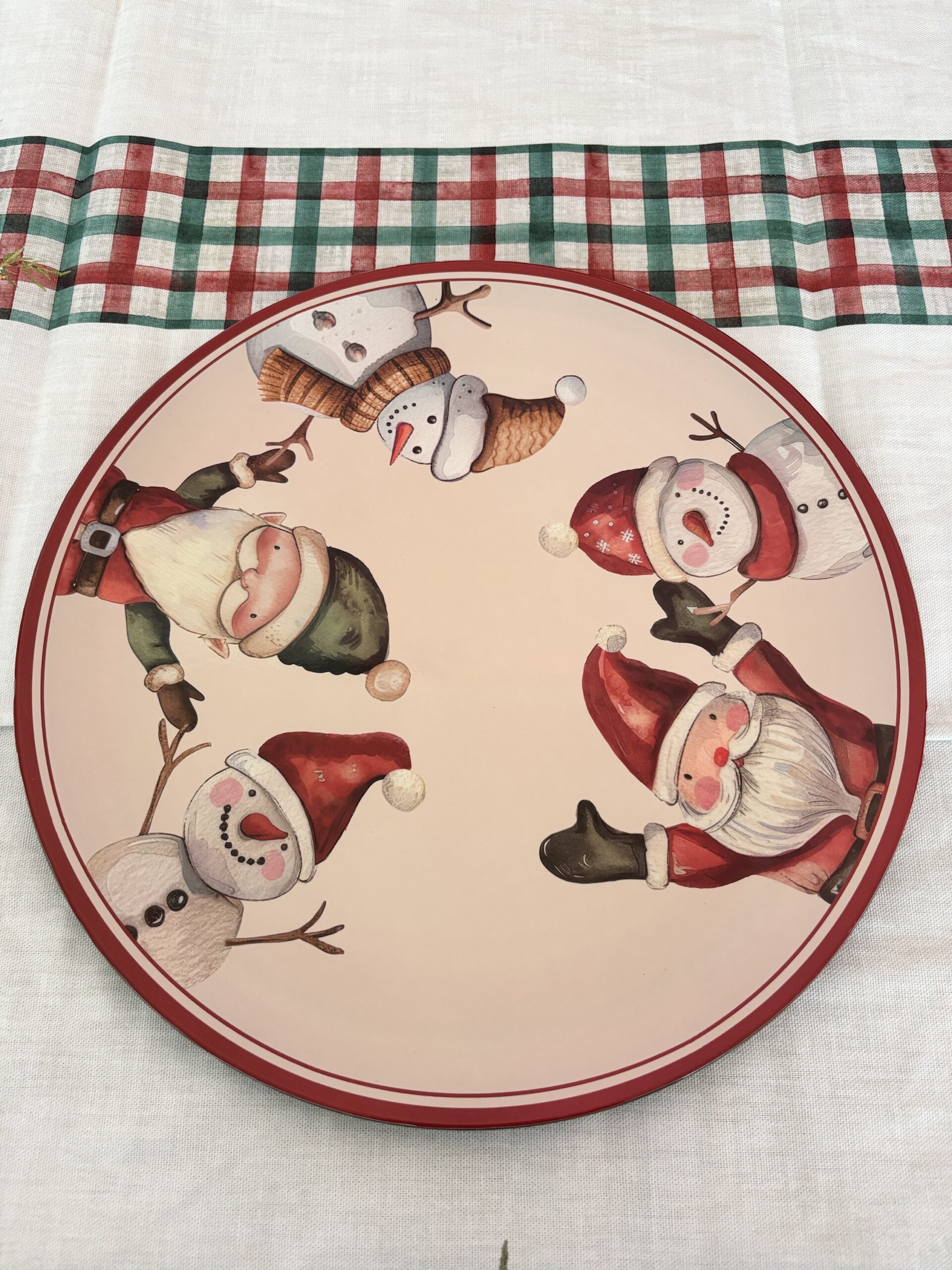 Sottopiatto personaggi natalizi