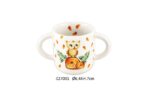 tazza caffè con 2 manici gufo autunno