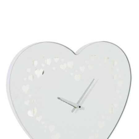 orologio cuore vetro