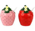 Zuccheriera fragola rosa/rossa