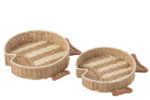 Vassoio pesce beige - immagine 2