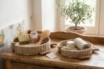 Vassoio pesce beige