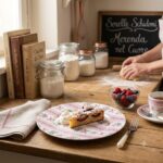 Piatto dessert nastro