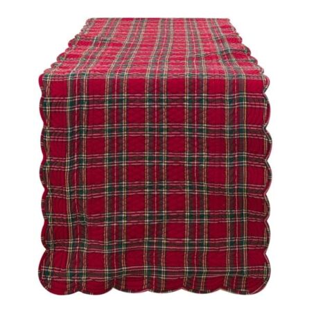 runner tartan blanc mariclò