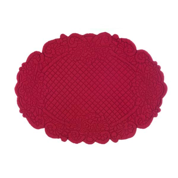 Tovaglietta 30x20 cm rossa blanc mariclò Tovaglietta 30x20 cm rossa blanc mariclò