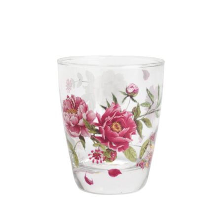 bicchiere peonia isabelle rose