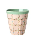 Tazza melamina fiori - immagine 2