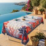 Tovaglia coralli 140x270 cm