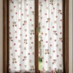 Coppia tendine finestra/portafinestra tazze