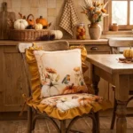 Cuscino sedia racconti d’autunno nuvole di stoffa