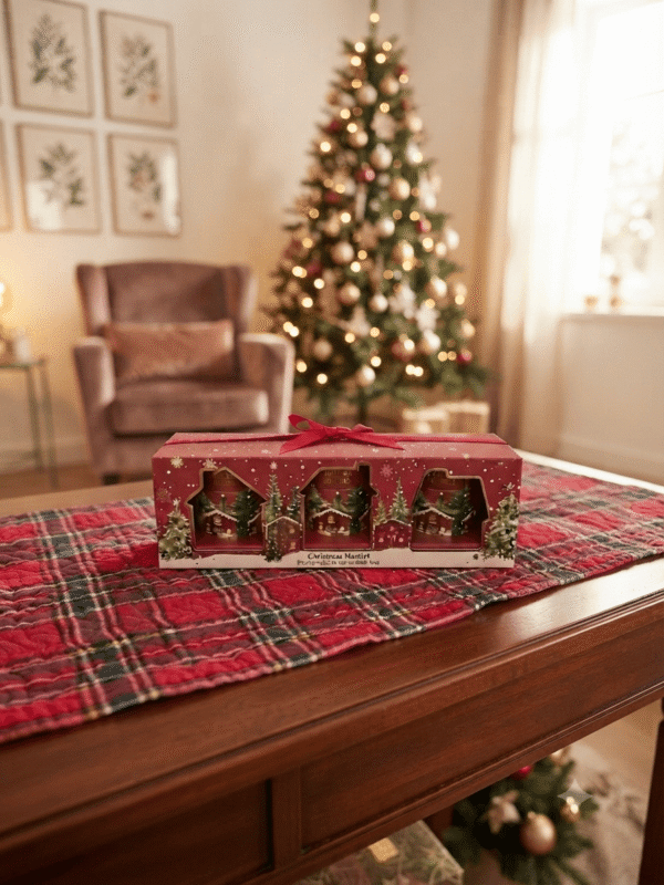 Set 3 candele sidro di mele al miele EDG