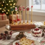 Set 6 forchette dolce Natale