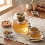 Tisaniera vetro con tappo sughero