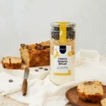 Preparato torta cioccolato e banana