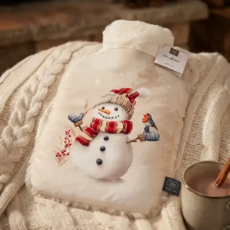 borsa acqua calda pupazzo di neve