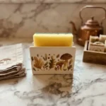 Portaspugna con spugna funghi