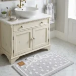 tappeto fiocco grigio