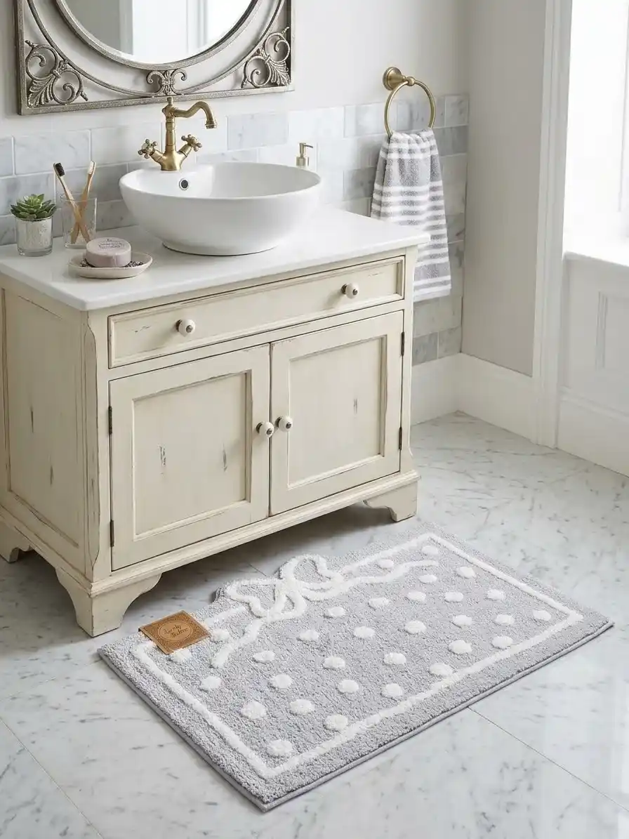 tappeto fiocco grigio