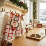 guanto babbo natale
