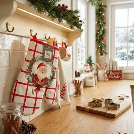 guanto babbo natale
