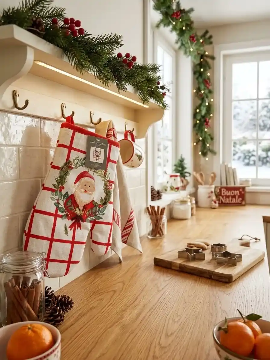 guanto babbo natale guanto babbo natale