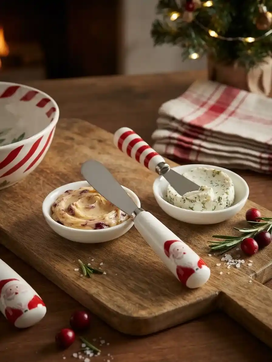 Set 2 spalmini babbo natale Set 2 spalmini babbo natale
