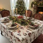 tovaglia antimacchia babbo natale