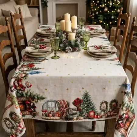 tovaglia babbo natale