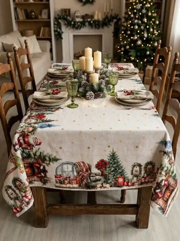 tovaglia babbo natale