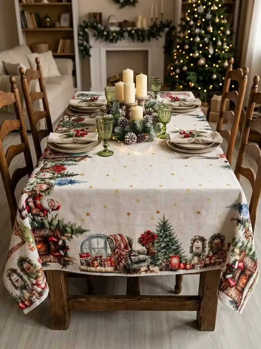 tovaglia babbo natale tovaglia babbo natale